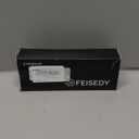 FEISEDY Blue Light Blocking Glasses Fake Nerd Clear Square Computer Lightweight Pilot Glasses Frame Oversized B2866