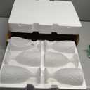 Hobnail Drinking Glasses Goblet Water set of 6, 13 oz Iced Tea Glasses Ideal for Soda Wine Milk Coke Juice and Beer Perfect for Weddings Parties Bars (Crystal Clear)