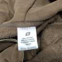 FAIABLE Men's Oversized Washed Quarter Zip Hoodie Loose Fit Pullover Sweatshirt with Pockets, Medium