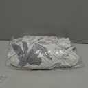 MIFXIN Armless Sofa Cover Futon Slipcover Stretch Elastic Folding Sofa Bed Non-Armrest Couch Furniture Protector Spandex Printed Washable Sofa Cover Without Armrests (Grey Blue Leaf)