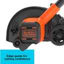 BLACK+DECKER 20V MAX Cordless Edger Lawn Kit, 1.5 Ah Battery & Charger Included, 4 Position Adjustable Height, Lightweight, 7.5" Double Edge Blade (BCED400C1)