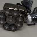 9D Head Shavers for Bald Men, 5-in-1 Electric Razor, Cordless Rechargeable Waterproof Wet/Dry Shaving Grooming Kit for Balder with Nose Trimmer, Massager, LED Smart Display, Gift for Husband Dad