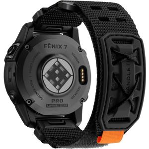 Bandletic Compatible with Garmin Fenix 8 47mm Watch Band - 22mm Quick Fit Replacement Nylon Strap for Fenix 7 6 Pro/5 Plus/Instinct 3 E 45mm 2 /Forerunner 970/965/955/945/Approach S70/S62/S60 /Quatix