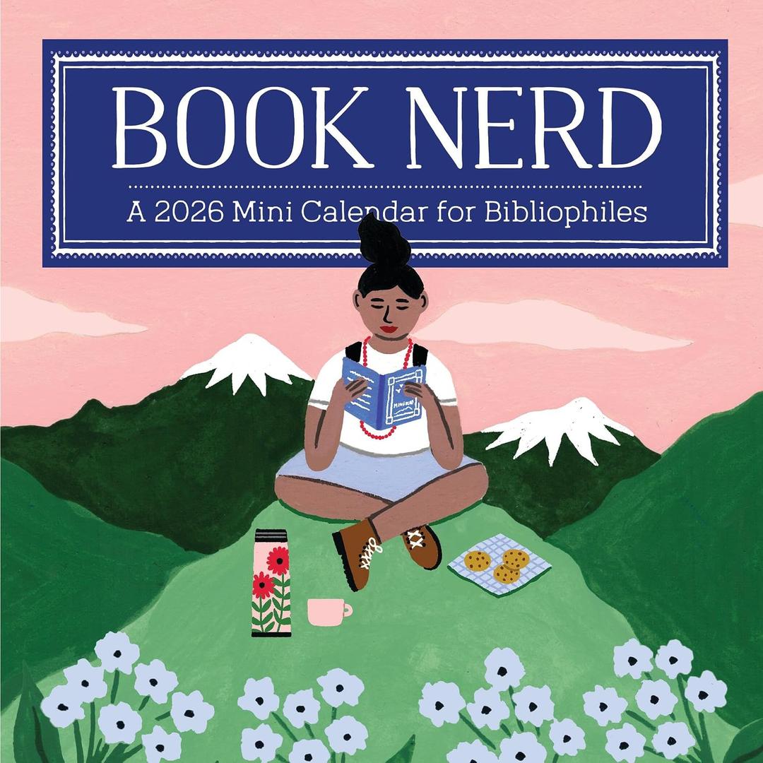 Book Nerd Mini Wall Calendar 2026: A Mini Calendar for Bibliophiles