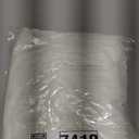 Luxiv Indoor Air Conditioner Cover, White Window Unit Protection Anti-Rust Adjustable Cover for Indoor Window AC with Free Elastic Straps (White, 24.5x17x2.5)