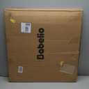 Babelio 71" Extra Wide Baby Gate, 30" Tall Auto Close Dog Fence for Stairs Kitchen Doorways Fireplace, Hardware Mounted Pet Gate Indoor, Foldable 3 Metal Panels, Black