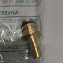1Pc Brass 346-5168836 3/8 Hose Barb Straight Quad Port Fittings for Water System Pump, 12V Pump Port Fitting Compatible with Fimco Sprayers