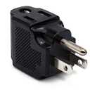 Hosa PWA-486 NEMA 5-15R to NEMA 5-15P Right-Angle Power Adaptor