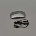 KBCASE Wireless Mouse, LED Wireless Mouse for Laptop, Slim Silent Mouse 2.4G Rechargeable Wireless Computer Mouse for Laptop, MacBook, iPad, Chromebook, with USB & Type-c Receiver