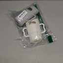 KingKam Silicone Sleeves for Dr. Brown's Glass Baby Bottles, Drop Protection Bottle Sleeves with Handles, Compatible with Dr. Brown's Anti-Colic Options+ Narrow Glass Baby Bottles, 8 oz/250 mL (Blue + Green + White + Grey 8OZ)