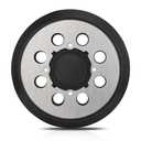 Sander Pad Replacement for Dewalt, 5" 8 Hole Hook and Loop Orbital Sander Metal Pad Compatible with DeWalt DWE6421 6421K DWE6423 6423K DCW210B Random Orbital Sanders (4 Screw Holes)