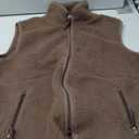 Hixiaohe Sherpa Fleece Vest for Women Trendy Warm Sleeveless Vests Jacket Lightweight Zip Coats with Pockets Fall Outerwearsize, Medium