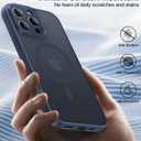 Faiono Magnetic for iPhone 16 Pro Max Case [Full Camera Protection][Military-Grade Protection][Compatible with MagSafe] Shockproof Protective Slim Phone Case for iPhone 16 Pro Max, Navy Blue
