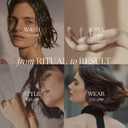 L'ANZA Healing Volume Zero Weight Gel, Extra Hold Hair Gel Dramatically Boosts Shine, Volume, and Thickness of Fine Flat Hair, And Styling Gel For Edge Control, Braiding & Hair Styling (6.8 Fl Oz)