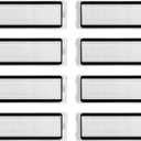 Neutop Replacement Filters Parts, Compatible with Roborock Q Revo/Qrevo 2R3W, Robot Vacuums Cleaner Replacement Spare Parts Accessories, 8-pack.