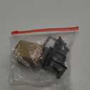 Non Slip Mattress Gaskets, Mattress Holder in Place Gripper for Metal Bed Frame, Keep Mattress from Sliding Gripper, Adjustable, 6 PCS, Black