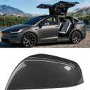 Jaronx Compatible with Tesla Model X Mirror Cover Replacement 2016-2025, Left