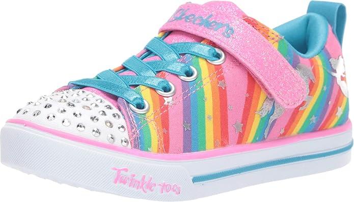 Skechers Sparkle Lite-magical Rainbows girls Sneaker, Size  1
