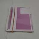 H4D 13 Pocket Expanding File Folder Organizer with Front Clear Pounch, Accordion File Organizer with Zipper Clourse, Fit for Letter Size Papers, Pink
