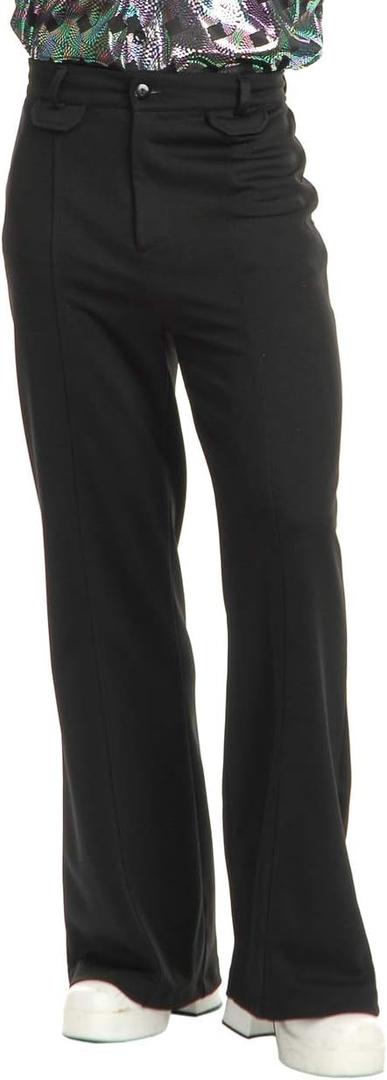 Charades Men's Disco Pants (40, Black)