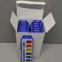 Watercolor Paint Sets for Kids - Bulk Pack of 12 with 8 Washable Paint & Brush - Perfect Kids Painting Set for Classrooms, Party Favours & Creative Fun