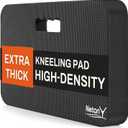 NETANY Extra Thick Kneeling Pad for Gardening, Comfortable Knee Pad Cushion, Extra Large Foam Kneeler Mat for Gardening, Baby Bath, Workout, Exercise & Yoga, Mechanic, 17.8 x 11 x 1.5 in, Black