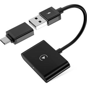 Wireless Carplay Adapter 2025 Upgrade Apple Carplay, Convert Wired to Wireless CarPlay,Plug & Play,Wireless Carplay USB Dongle,Support iOS 16+