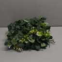 2Pack Artificial Eucalyptus Garlands, 5.9FT Faux Eucalyptus Vines Green Leaf Garland, Hanging Greenery Garland for Table Wedding Fireplace Mantel Decor (Bud)