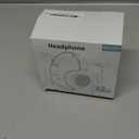 Botesty Sound Headphones Wired with Microphone, Over Ear Foldable 3.5mm Plug in Headphones Corded with 4.9ft Tangle-Free Nylon Cord for Tablet, Laptop, MP3/4, School, Airplane Travel (Beige)