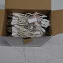 Joiedomi Christmas String Lights Indoor,300(3x100) Mini Warm Fairy Light,64.5FT Lighting Decor for Patio Dorm Classroom Bedroom Holiday Wedding Party Garland Birthday Festival,White Wire (3100ct)