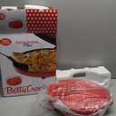 Betty Crocker Pizza Maker Plus, 12" Indoor Electric Grill, Nonstick Griddle Pan for Pizzas, Quesadillas, Tortillas, Nachos and more, 12" Electric Griddle for Delicious Meals and Snacks, Red (Full Size)