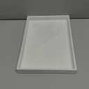 Mornajina 13.8" x 9.5" Velvet Jewelry Tray Jewelry Display Tray Flat Tray, Stackable Empty Plate Trays for Earrings Necklaces Bracelet Rings Display Showcase - Beige