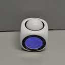 with Voice Talking LED Time Temperature for Bedroom，Projection Alarm Clock for Bedrooms Digital Voice Report Alarm Clock 12/24 HDigital Electric Clocks Projection On Ceiling, Bedside, Office (White)