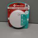 First Alert SM210, 10-Year Sealed Battery Smoke Alarm with Slim Profile Design, 1-Pack