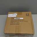 MaxxHaul 12" Flat-Free Solid Polyurethane Replacement Tire | 1" Bore, Centered Hub | Fits 25mm Shaft | Pre Mounted on Steel Rim | 330 lb Load Capacity | Trailer Dolly & Utility Wheel (50502)