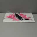 20Pcs Halloween Garage Decoration Magnet Stickers Black Pink Bat Refrigerator Decals Magnet Stickers for Party Home Door Dishwasher Decor