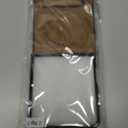 Lunivop for Samsung Galaxy Z Flip 7 Case PU Leather [Compatible with Magsafe Wireless Charging] Magnetic Cover Stand Funda para Z Flip 7 Rugged Best Phone Cases Brown