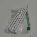 5 Pcs Tension Rod, OEH Short Tension Rod, No Drilling Small Tension Rods for Closet, Rustproof Spring Rod, Mini Thin Tension Rods for Cabinets, Cupboard, Wardrobe Bars, Bookcase (12-20 inch) (White)