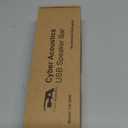 Cyber Acoustics USB Speaker Bar (CA2890) – Stereo USB Powered Speaker, Easily Clamps to Monitor, Convenient Controls