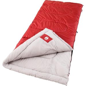 Coleman Palmetto Cool-Weather Sleeping Bag, 30F Lightweight Camping Sleeping Bag for Adults, No-Snag Zipper with Stuff Sack Included