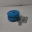 Sprinkler Hose 100FT, Heavy Duty Watering Hoses, Efficient Irrigation Tubing for Garden Lawn Sprinklers System with 40 Pack Staples