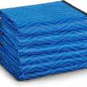 A AWESOME Furniture Moving Blankets,72 x 80 Inches Quilted Pads, Heavy Duty Moving Supplies for Household Goods, 6 Pack
