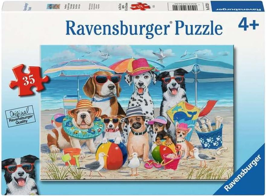 Ravensburger Beach Buddies 35 Piece Puzzle - Kid-Friendly Design | Perfect Interlocking Fit | Ideal for Ages 4 and Up | Great for Developing Skills