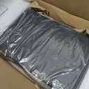 Mahjong Set, American Mahjong Set, 166 White Engraved Mah Jong Tiles Game Set, with Premium Carrying Case, with 4 Racks with Pushers, Betting Coins, Dice, Manual, Mah Jong Set Gifts