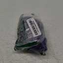 SOLY HUX Bathing Suit for Women Halter Ring Linked Tie Side Bikini Sets Two Piece Swimsuit (Large, Plain Dark Blue)