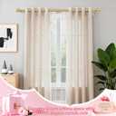 1 Inch Gold Double Curtain Rods 36 to 72 Inches (3 to 6 Ft), USFOOK 1 Inch Telescoping Curtain Pole with Sparkling Foil Finials, Double Window Rods for Sliding Glass Door