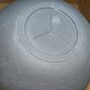 ARBORA 21" Santorini Bowl Polyresin Indoor and Outdoor Planter with Stone Blend Concrete Gray Finish - Durable, Weatherproof, Lightweight, Large Plant Pot for Patio, Garden, Deck, Entryway