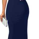 YMDUCH Women's Elegant Sleeveless Off Shoulder Bodycon Long Formal Party Evening Dress, Small