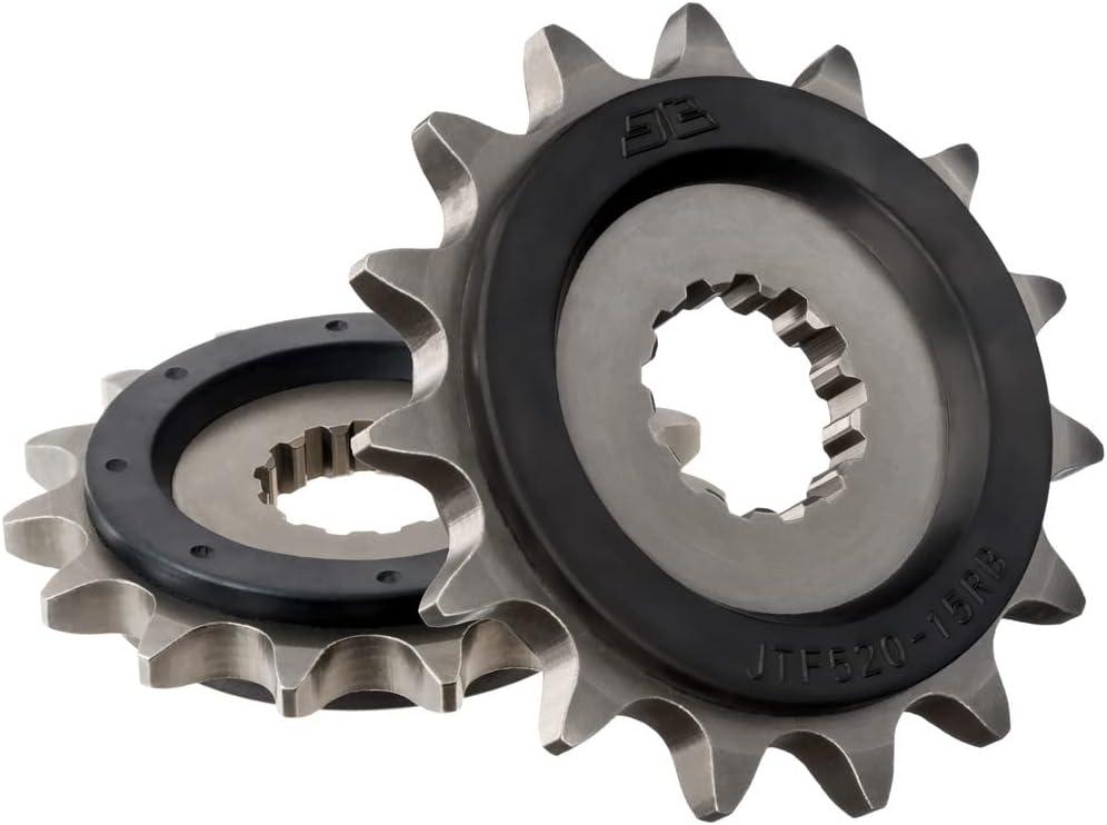 JT Sprockets JTF520.15RB 15 Tooth Rubber Cushioned Front Countershaft Sprocket