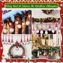 24Pcs Gnome Christmas Advent Calendar 2025, 24 Pack Christmas Gnomes Ornaments, 24 Days Countdown Surprise Gnomes Gift to Decoration for Tree (Style B)